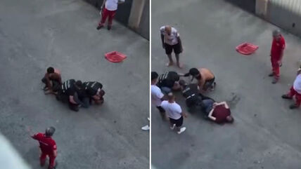 Policijska brutalnost u Bolonji