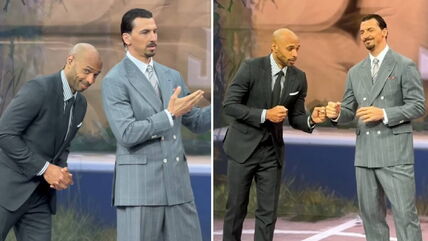 Tjeri Anri i Zlatan Ibrahimović