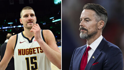Nikola Jokić i Džoš Krenke.
