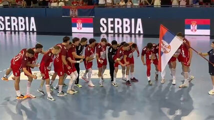 Himna Srbije na otvarabju EP