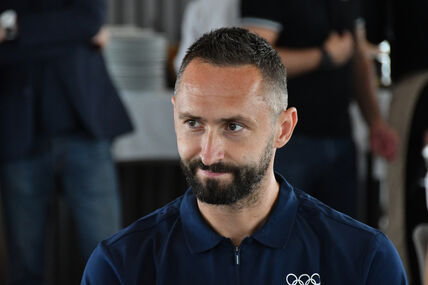 Dejan Majstorović na okupljanju reprezentacije Srbije pred Olimpijske igre
