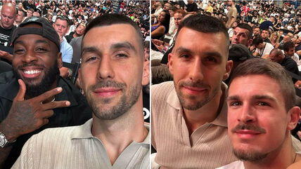 Dobrić sa Mekintajerom i Đurišićem na UFC Beograd