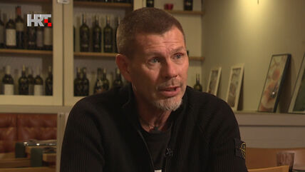 Zvonimir Boban daje intervju za HRT.