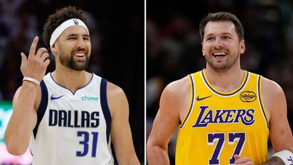 Klejj Tompson i Luka Dončić