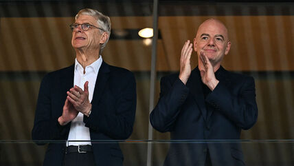 Arsen Venger i Đani Infantino