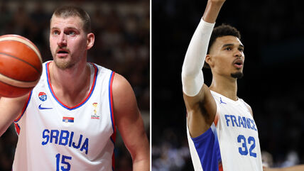 Nikola Jokić i Viktor Vembanjama u dresovima reprezentacija