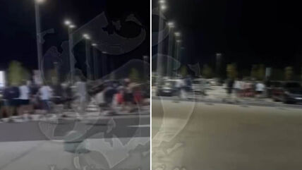 tuča navijača Dinama i Hajduka