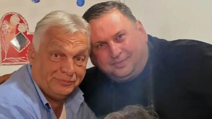 Taki Marinković grli Viktora Orbana u Guči