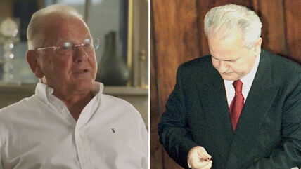 Dušan Duda Ivković i Slobodan Milošević