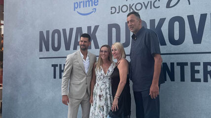 Vlade i Ana Divac sa Novakom i Jelenom Đoković