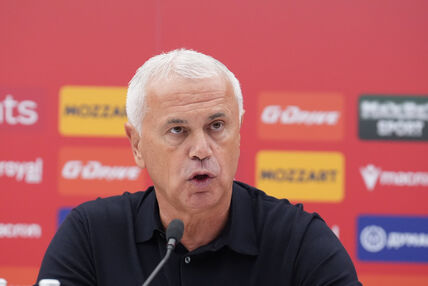 Zvezdan Terzić na konferenciji za medije.