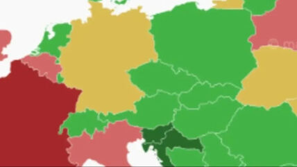 Nova mapa Evrope