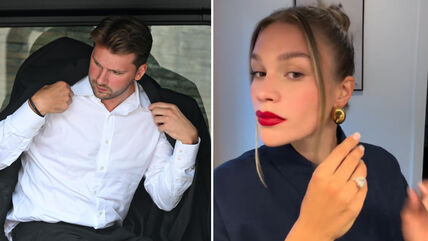 Luka Dončić i Anamarija Goltes