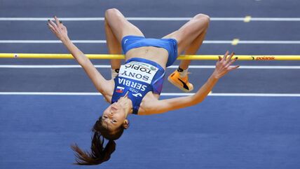 Angelina Topić skače u Birmingemu