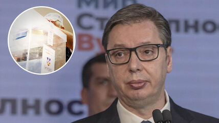 Aleksandar Vučić, izbori, glasanje, glasačka kutija, glasački listić
