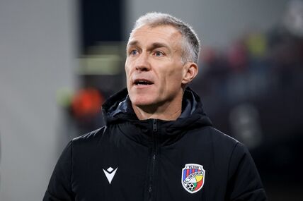 Trener Viktorije Plzenj Martin Hiski.