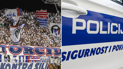 Torcida, Hrvatska policija