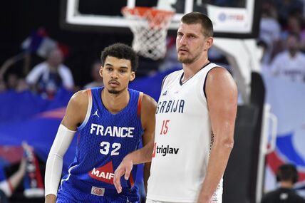 Viktor Vembanjama i Nikola Jokić