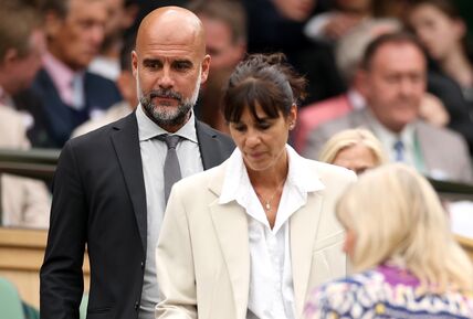 Pep Gvariola sa suprugom