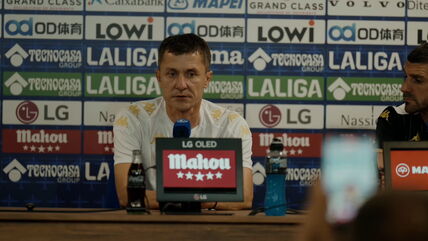 Saša Ilić na konferenciji za medije pred meč Partizan Hetafe