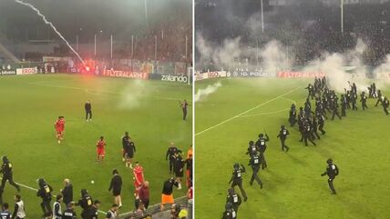 Incident na utakmici u Nemačkoj na meču Kupa između Manhajm Valfoa i Kajzerslauterna