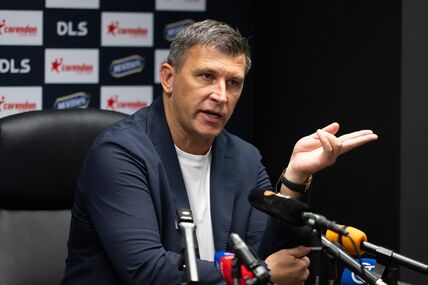 Sergej Jakirović na konferenciji za medije
