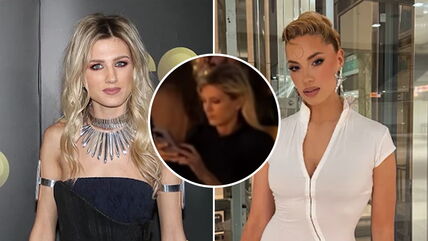 Sara Jo i Nevena Božović usnimljene na istom događaju