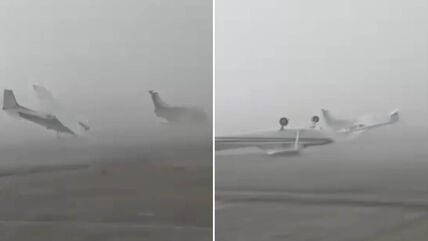 Oluja prevrnula avione u Italiji