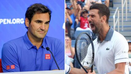 Rodžer Federer i Novak Đoković