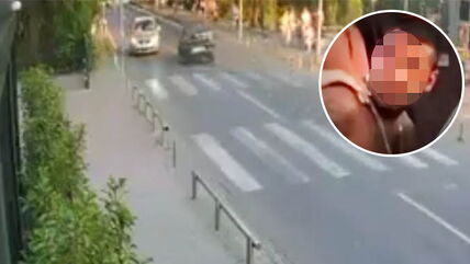 Auto pokosio ženu sa decom u Kraljevu