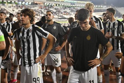 Partizan - Hetafe posle utakmice u Humskoj.