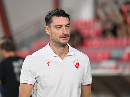 Trener fudbalera Crvene zvezde Albert Rijera.