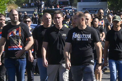 Danilo Vučić na sahrani Ratka Mladića