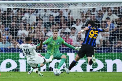 Fudbaleri Real Madrida i Intera u Ligi šampiona.