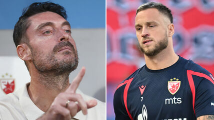 Albert Rijera i Marko Arnautović u Zvezdi