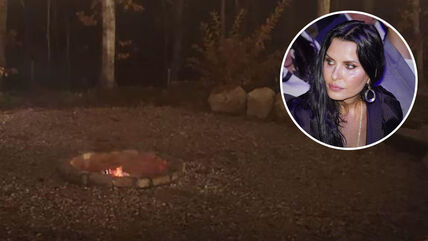 Elena Karaman izvodi rituale u šumi