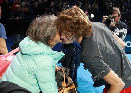 Saša Zverev sa majkom Irinom