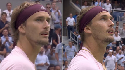 Saša Zverev na finalu US Opena