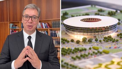 Aleksandar Vučić o Nacionalnom stadionu Srbije