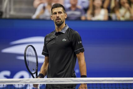 Teniser Novak Đoković na US Openu.