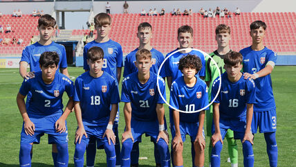 Fabio da Silva u reprezentaciji Srbije.