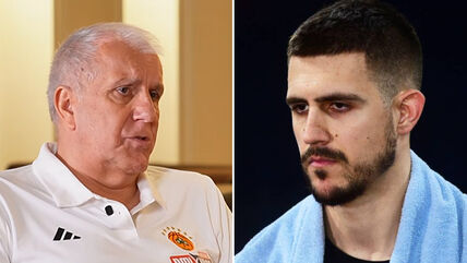 Željko Obradović i Vanja Marinković