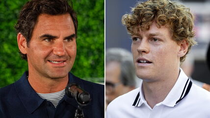 Rodžer Federer Janik Siner