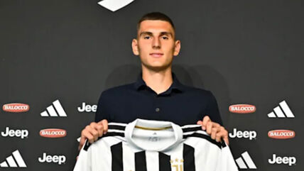 Mateja Lacmanović u dresu Juventusa.
