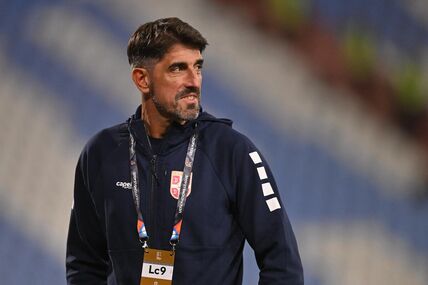 Veljko Paunović na Marakani pred Srbija Grčka