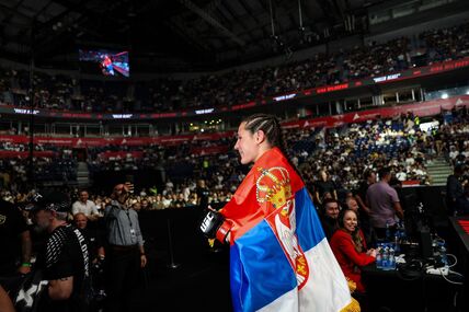 Srpska MMA takmičarka Nina Milošević.