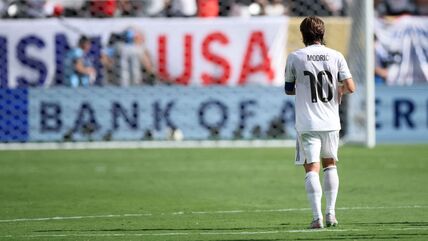 Luka Modrić na terenu u Real Madridu