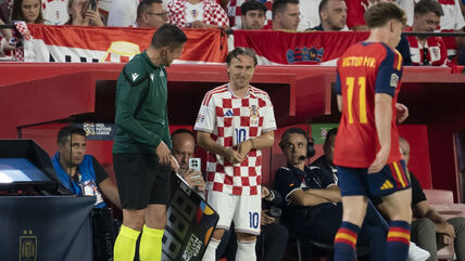 Luka Modrić ulazi u igru protiv Španije