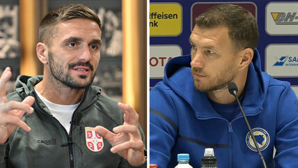 Dušan Tadić i Edin Džeko