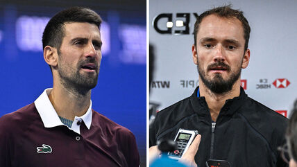 Novak Đoković i Danil Medvedev
